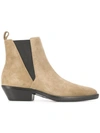 ISABEL MARANT LOW HEEL ANKLE BOOTS