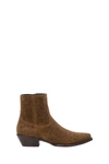 SAINT LAURENT LUKAS WESTERN BOOTS,10802244