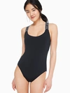 KATE SPADE treasure beach logo one-piece,755448828913