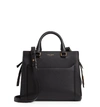 SAINT LAURENT BABY CABAS EAST SIDE LEATHER SATCHEL,55411600Y0W