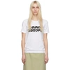 MARC JACOBS MARC JACOBS WHITE REDUX GRUNGE BACKWARDS T-SHIRT