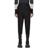 RICK OWENS RICK OWENS BLACK CROPPED ASTAIRES TROUSERS