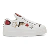 PRADA PRADA WHITE ROBOT PLATFORM trainers