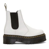 Dr. Martens' Dr. Martens 2976 Quad Platform Chelsea Boot In White