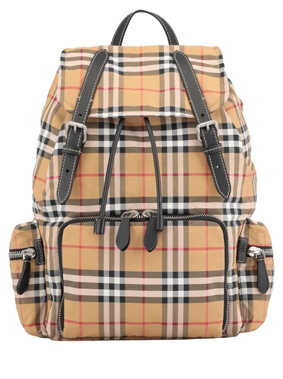 Burberry Rucksack Large Backpack In Yellow