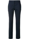 THEORY TAILORED SLIM CROPPED TROUSERS