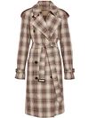 BURBERRY LIGHTWEIGHT CHECK TRENCH COAT