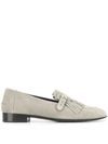 GIUSEPPE ZANOTTI GIUSEPPE ZANOTTI DESIGN TASSEL LOAFERS - 灰色