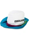 DSQUARED2 LOGO PRINT BUCKET HAT