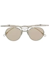 Innerraum Round Shaped Sunglasses In Silver