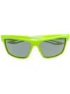 Nike Rectangular Shaped Sunglasses - Yellow In Yellow