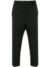 RICK OWENS CROPPED TROUSERS