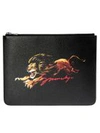 GIVENCHY Givenchy Leo Print Clutch