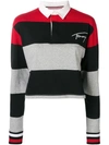 TOMMY JEANS STRIPED POLO SHIRT
