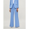 STELLA MCCARTNEY HIGH-RISE WIDE-LEG WOOL TROUSERS