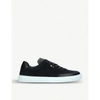 PAUL SMITH EARL SUEDE AND LEATHER TRAINERS