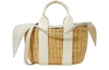 MUUN P HDL TOTE BAG WITH POUCH,MINI CABA P HDL/NATURAL/LIN/NEL