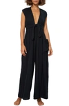 MARA HOFFMAN WHITNEY ORGANIC COTTON COVER-UP JUMPSUIT,S911200630