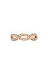 SETHI COUTURE CHAMPAGNE DIAMOND INFINITY RING,1971R