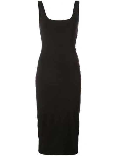 CINQ À SEPT FITTED MIDI DRESS 