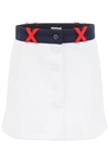 MIU MIU Miu Miu Buttoned Mini Skirt,10803016
