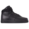 Nike Air Force 1 High '07 Mens Lifestyle Hi Top Casual And Fashion Sneakers In Black/black/black