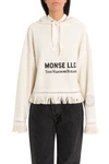 MONSE MONSE Monse Print Towel Hoodie,10803550