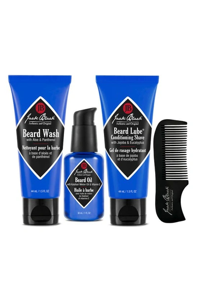 JACK BLACK BEARD GROOMING SET USD $48 VALUE,8173