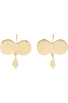 ARIANA BOUSSARD-REIFEL MAZCALA GOLD-TONE EARRINGS