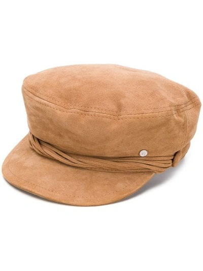 Maison Michel New Abby Sailor Cap In Neutrals