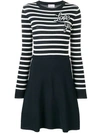 RED VALENTINO KNITTED LOVE YOU DRESS