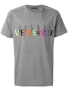 VERSACE EMBROIDERED LOGO T-SHIRT