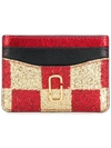 MARC JACOBS SNAPSHOT GLITTER CARDHOLDER