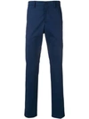 Prada Classic Tailored Trousers In Blue
