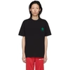 Kenzo Embroidered T-shirt In 99 Black