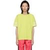 Kenzo Paris Logo T-shirt In Yellow