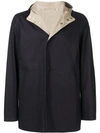 HERNO REVERSIBLE HOODED COAT