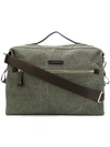 ORCIANI ORCIANI BRANDED DUFFEL BAG - 绿色