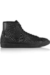 NIKE Blazer Mid Diamondback Kurim® Leather High-Top Sneakers