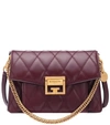 GIVENCHY SMALL GV3 LEATHER SHOULDER BAG,P00361431