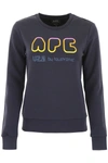 A.P.C. LOGO SWEATSHIRT,10803974