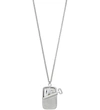 JW ANDERSON Sardine necklace,JY01619A SILVER