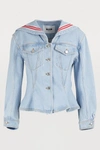MSGM Sailor denim jacket,2641MDH43L 195290 82