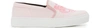 Kenzo Women's Embroidered Slip-on Platform Sneakers In Pink