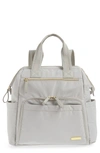 Skip Hop Mainframe Wide Open Diaper Backpack - Grey In Grey
