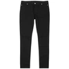 BALMAIN Black ripped slim-leg jeans