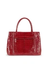 NANCY GONZALEZ Crocodile Leather Satchel Bag