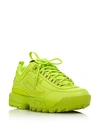 Fila Women's Disruptor 2 Premium Low-top Sneakers In Neon Green