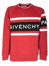 GIVENCHY PRINTED SWEATSHIRT,10804208