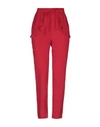 Red Valentino Drawstring Pants In Red